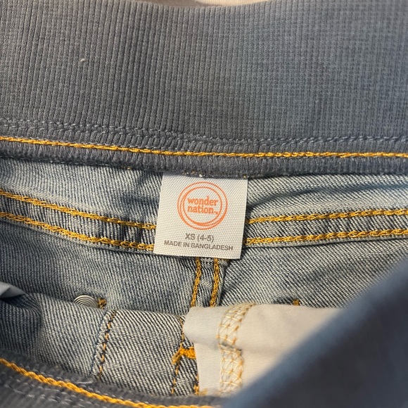 Girls Tshirt, Tank Top and Jean Shorts Size 4T - Picture 4 of 6